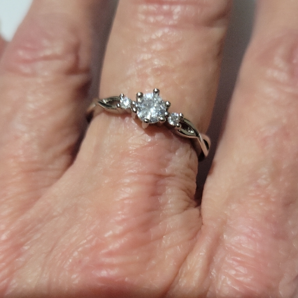 925 Silver Adjustable Ring